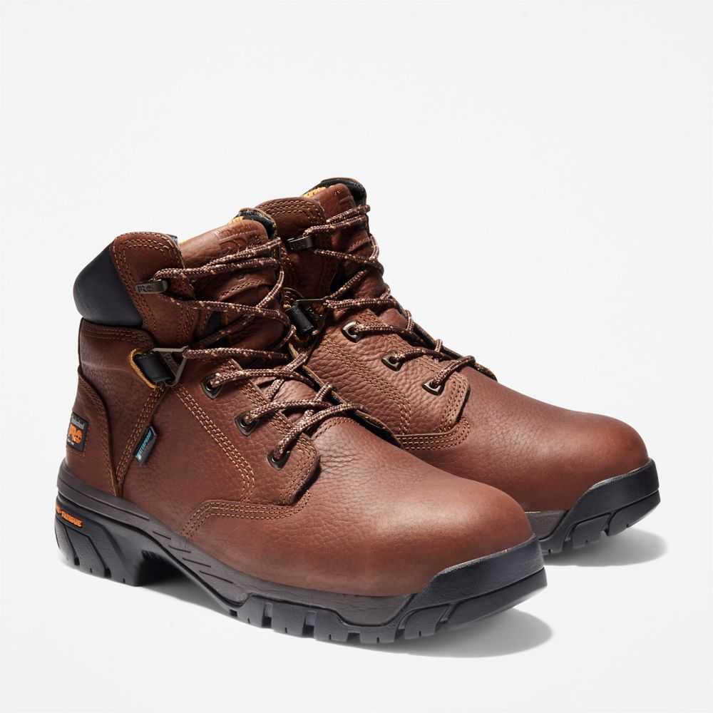 Kozaki Robocze Męskie Timberland Pro Timberland Pro® Brązowe | Polska-4691521