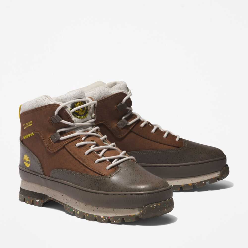 Kozaki Trekkingowe Damskie Timberland Pro Earthkeepers Brązowe | Polska-0579316