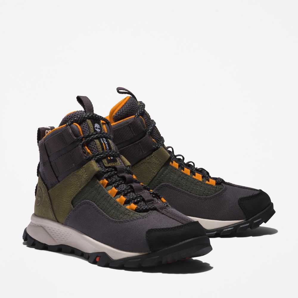 Kozaki Trekkingowe Damskie Timberland Pro Earthkeepers Ciemny Szare Zielone | Polska-3687490