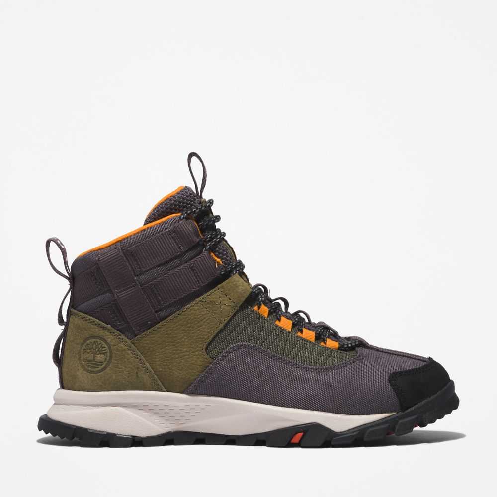 Kozaki Trekkingowe Damskie Timberland Pro Earthkeepers Ciemny Szare Zielone | Polska-3687490