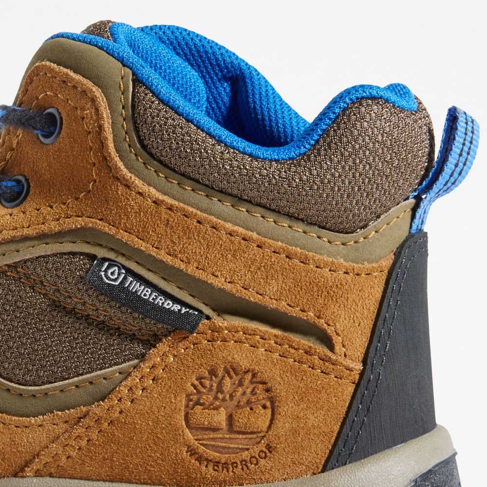 Kozaki Trekkingowe Dziecięce Timberland Pro Mt Maddsen Brązowe | Polska-2970813