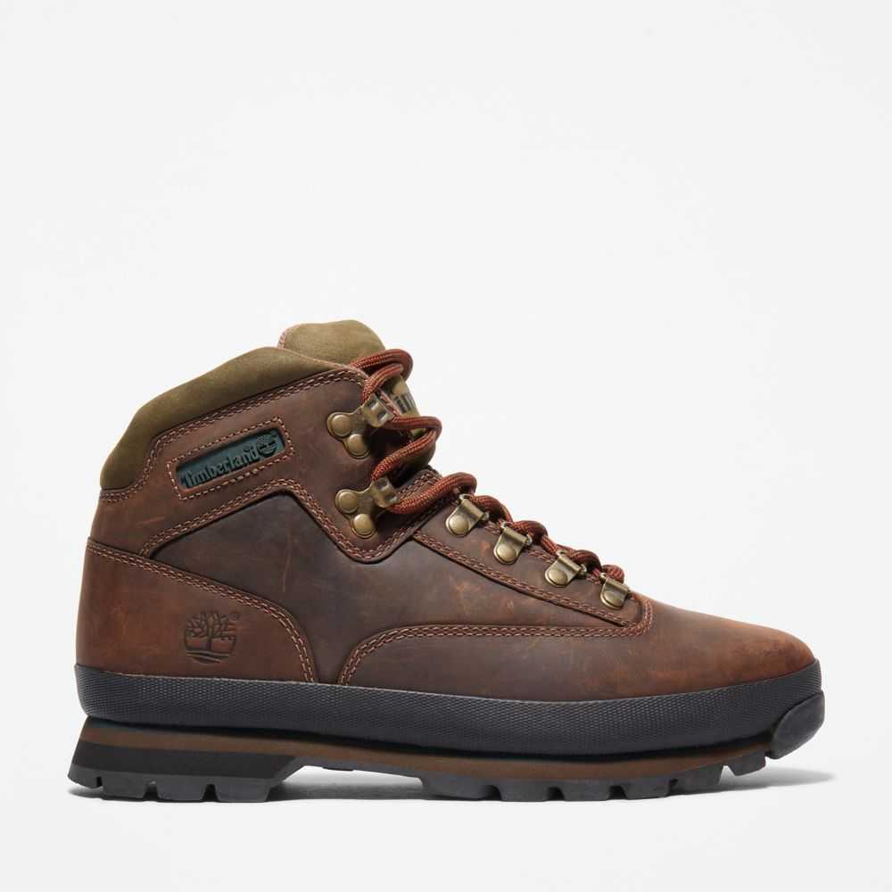 Kozaki Trekkingowe Męskie Timberland Pro Euro Hiker Brązowe | Polska-2438750