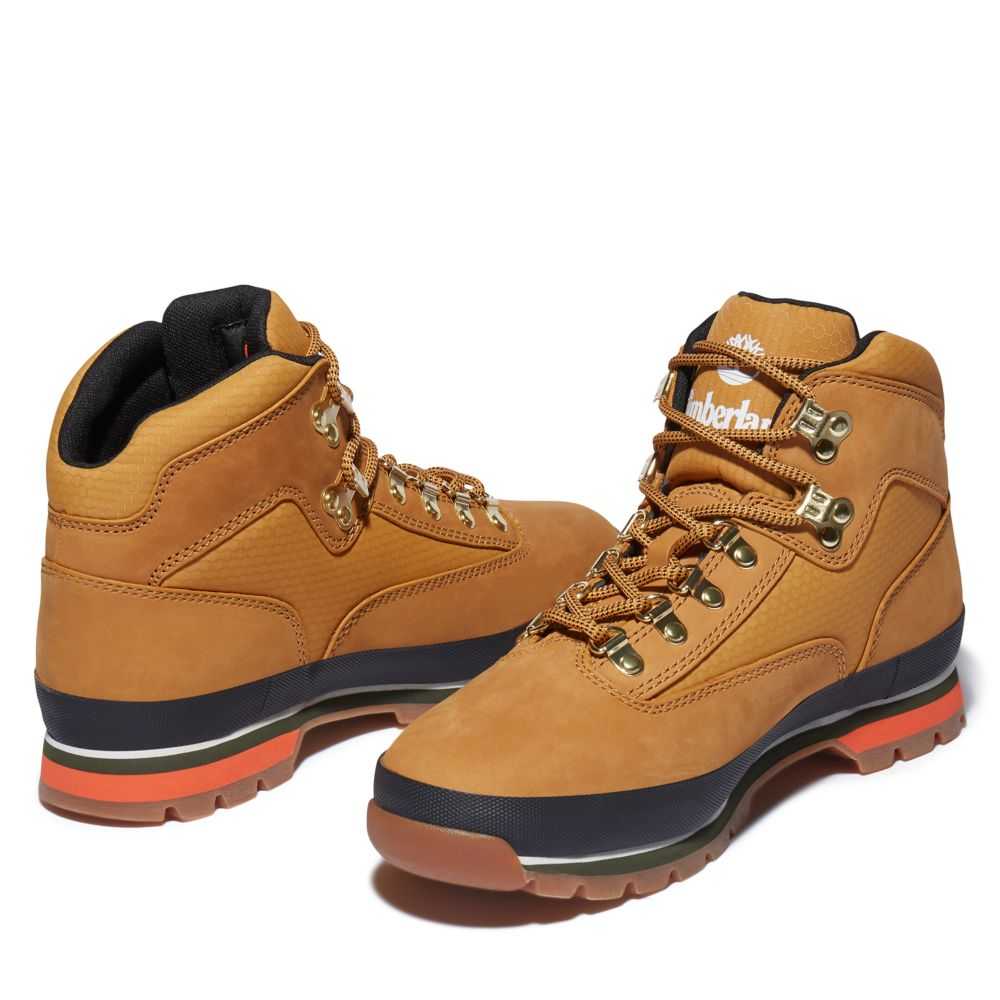 Kozaki Trekkingowe Męskie Timberland Pro Euro Hiker Brązowe Czarne | Polska-6901248