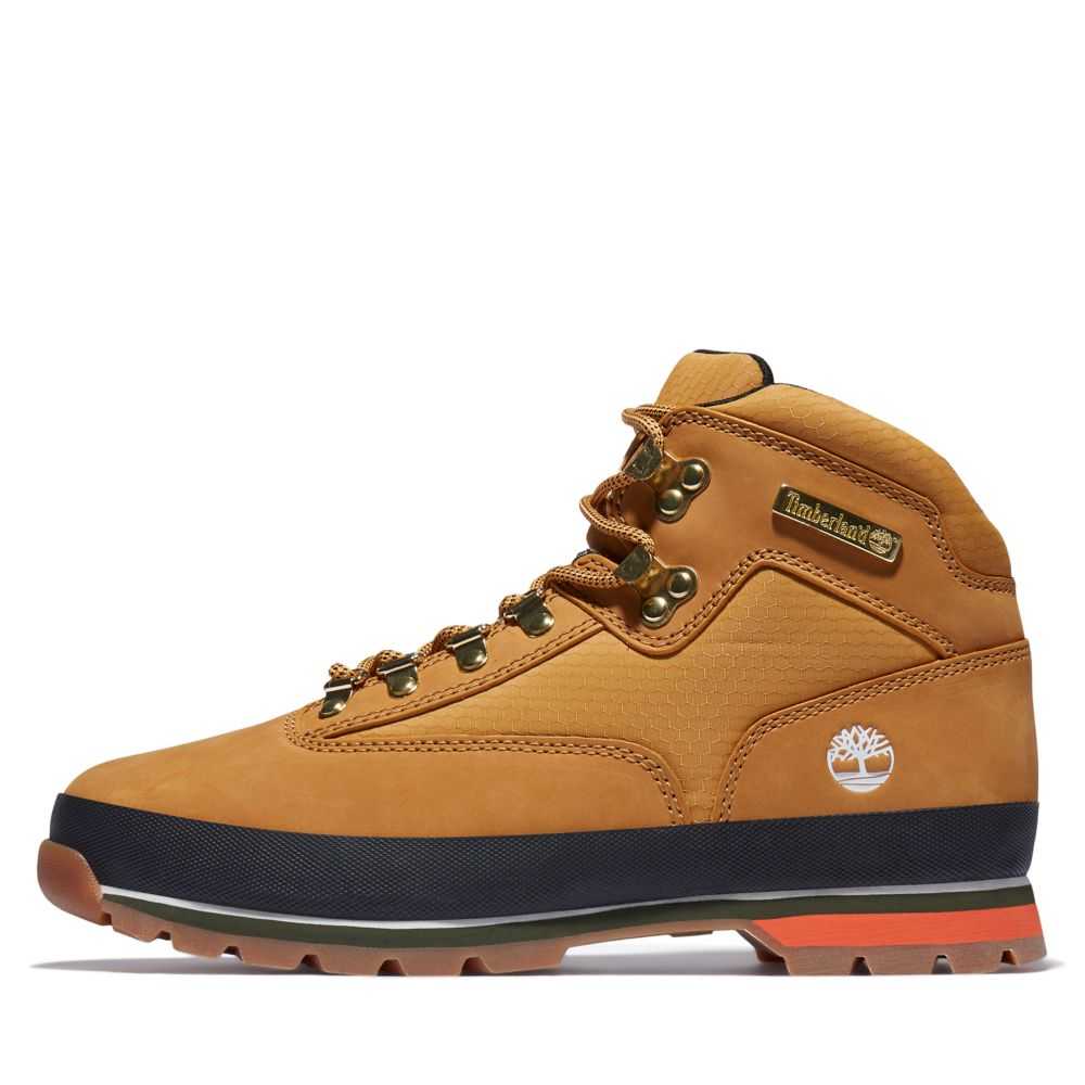 Kozaki Trekkingowe Męskie Timberland Pro Euro Hiker Brązowe Czarne | Polska-6901248