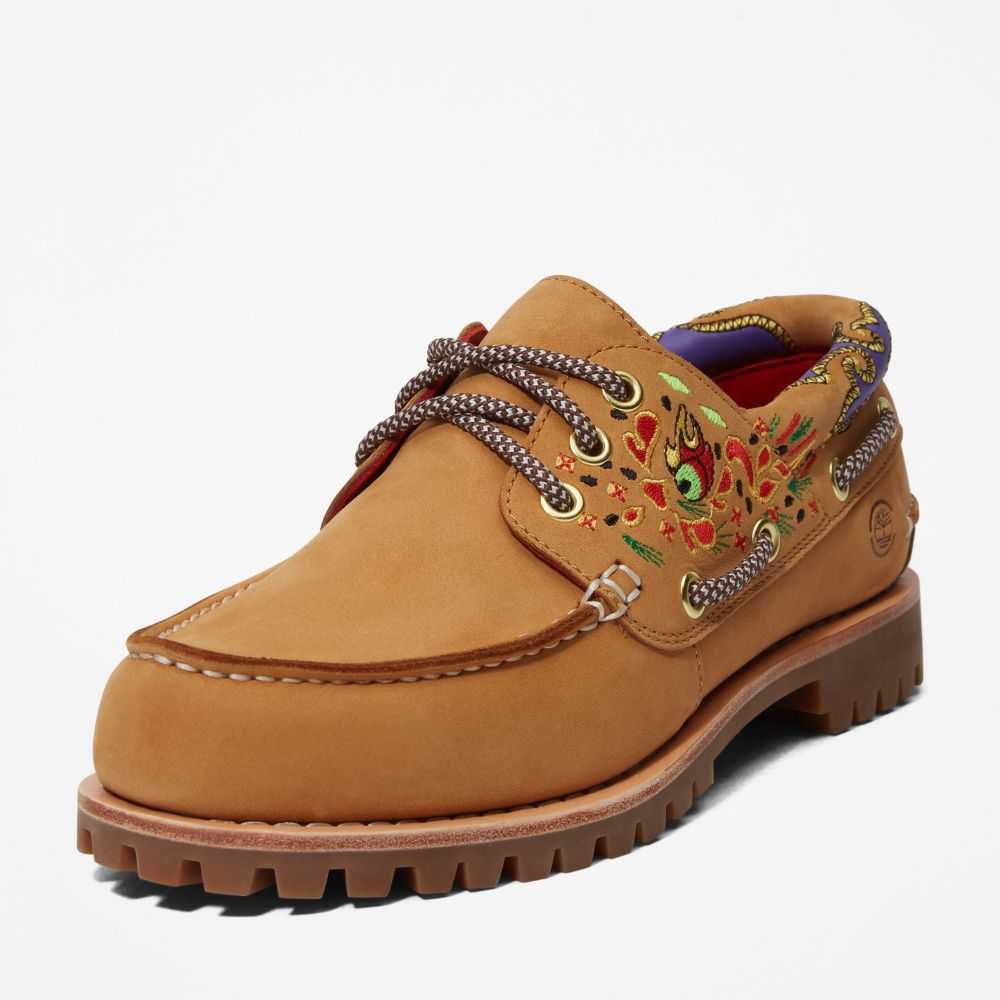 Mokasyny Damskie Timberland Pro CLOT Brązowe | Polska-0623194