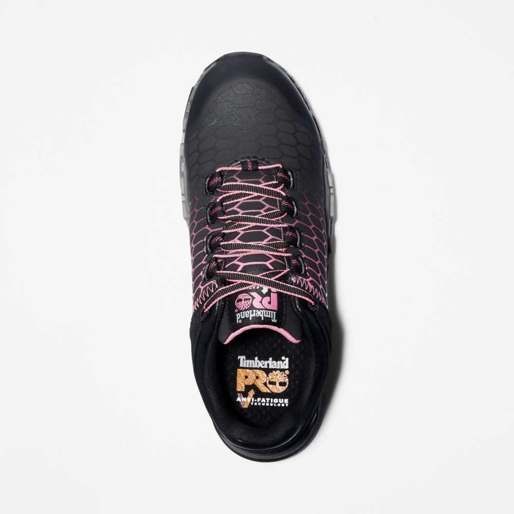 Trampki Do Pracy Damskie Timberland Pro Timberland Pro® Czarne Różowe | Polska-2046987