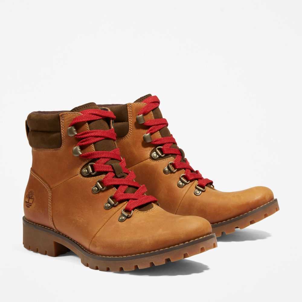 Trzewiki Damskie Timberland Pro Ellendale Brązowe | Polska-4567920