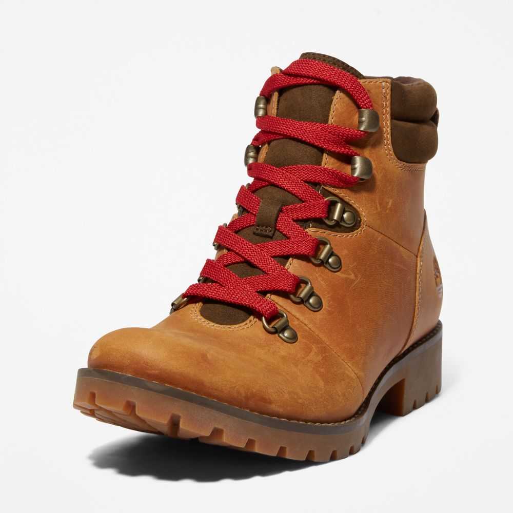 Trzewiki Damskie Timberland Pro Ellendale Brązowe | Polska-4567920