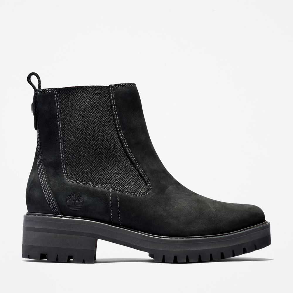 Buty Chelsea Damskie Timberland Pro Courmayeur Valley Czarne | Polska-2687341