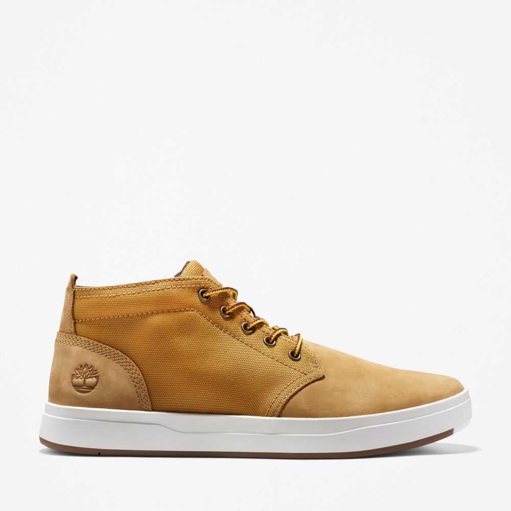 Buty Chukka Męskie Timberland Pro Davis Square Brązowe | Polska-1879346