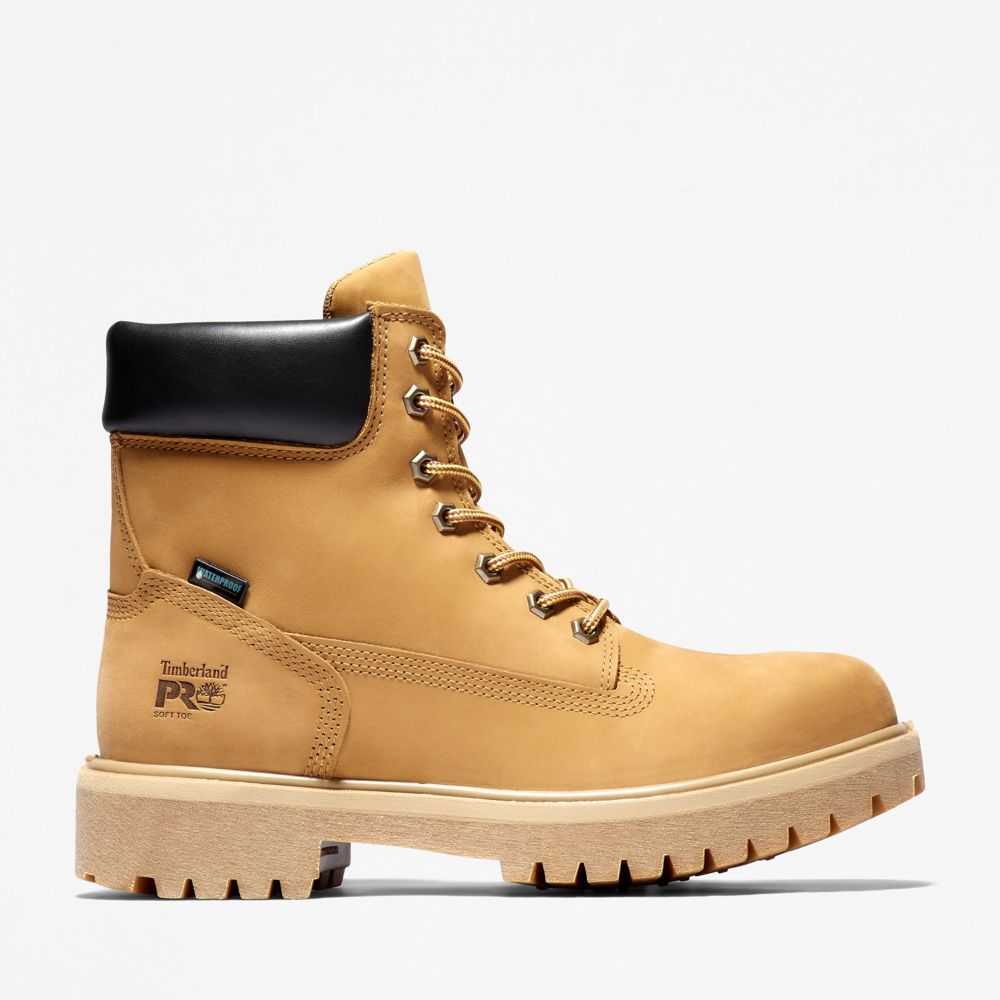 Buty Ochronne Męskie Timberland Pro Direct Attach 6 Brązowe | Polska-0678413