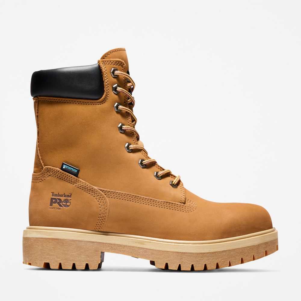 Buty Ochronne Męskie Timberland Pro Direct Attach 8 Brązowe | Polska-2831760