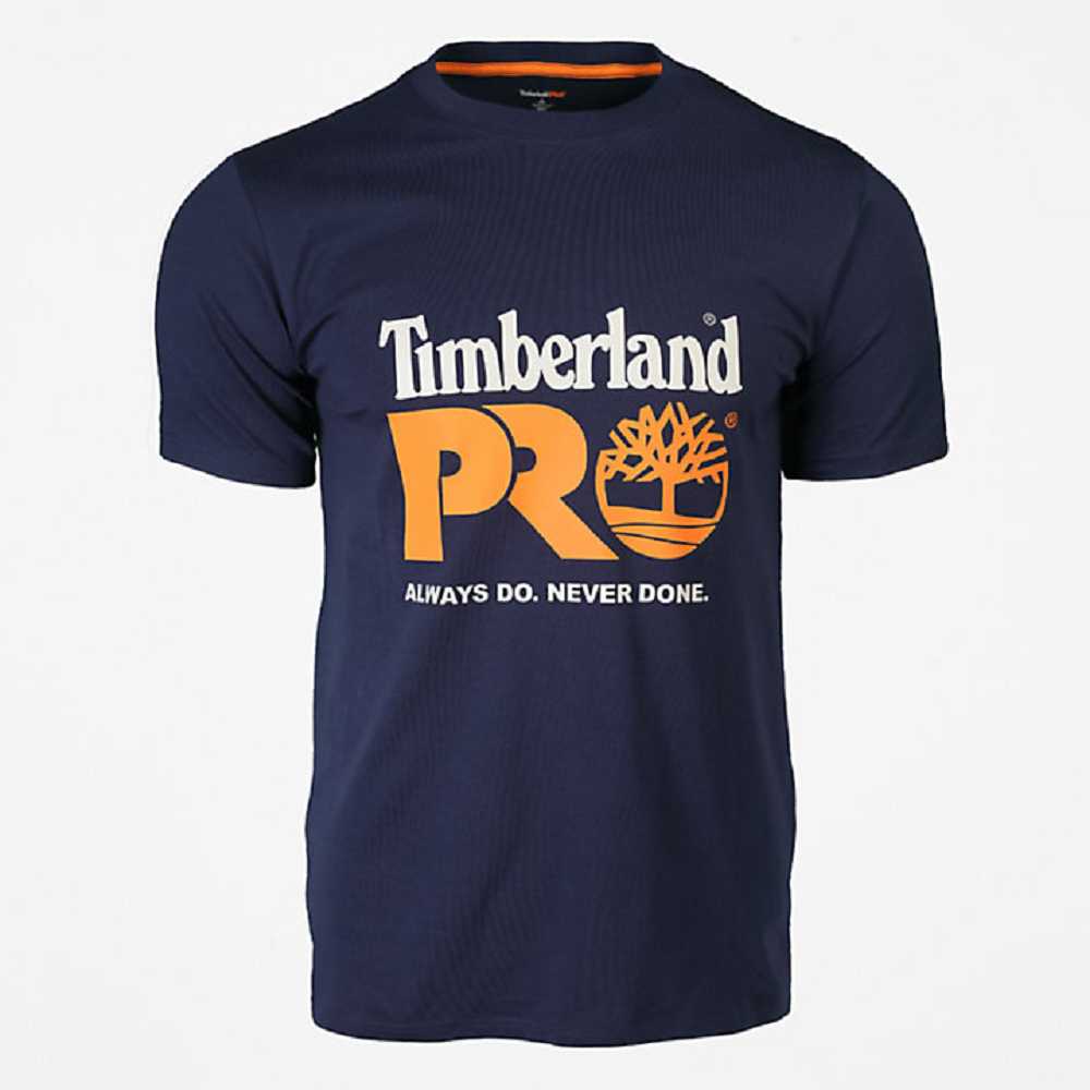 Koszule Męskie Timberland Pro Timberland Pro® Granatowe | Polska-6842305