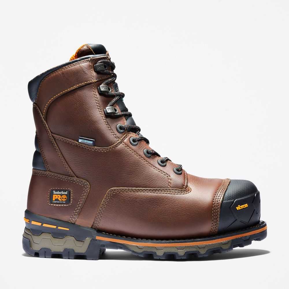 Kozaki Robocze Męskie Timberland Pro Timberland Pro® Brązowe | Polska-2735809